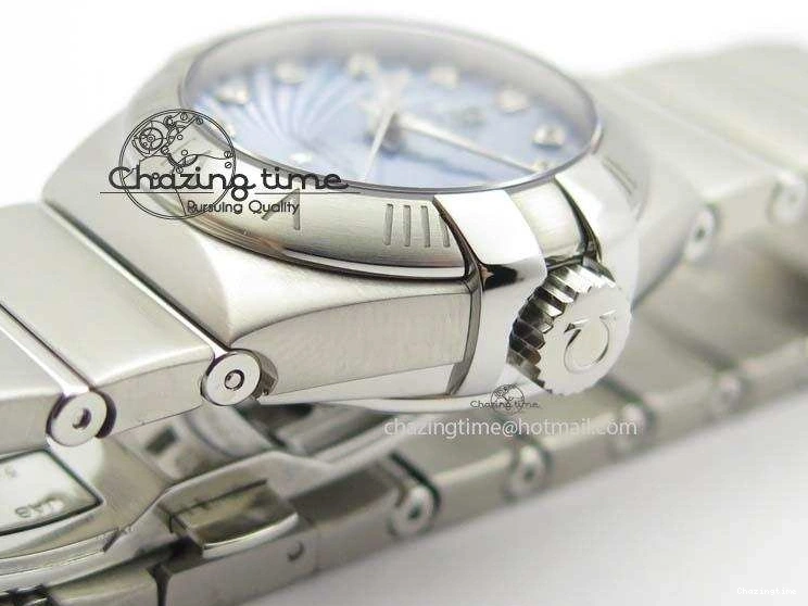 1228 Constellation 28mm V6F Best Edition SS Blue Dial On SS Bracelet A MultiPurpose 8201